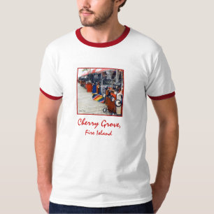 T-shirt Cerry Grove Pride Wagon Adulte Ringer