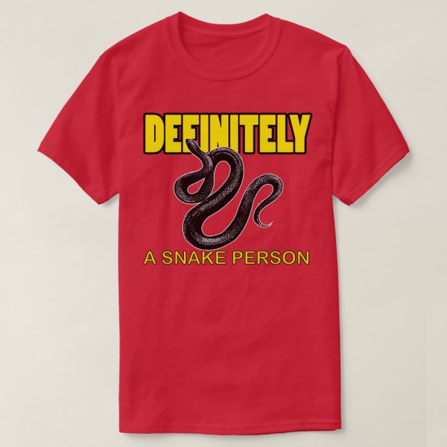 T-shirt Certainement Un Serpent 59 (Design devant)