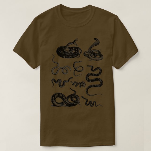 T-shirt Certainement une personne serpent 26 (Design devant)
