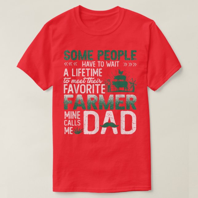 T-shirt Certaines Personnes Doivent Attendre De Rencontrer (Design devant)