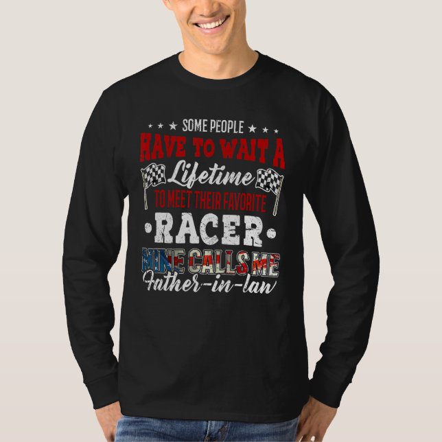 T-shirt Certaines Personnes Doivent Attendre La Mienne M'A (Devant)