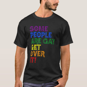 T-shirt Certaines Personnes Gay Lesbian Lgbt Pride Rainbow