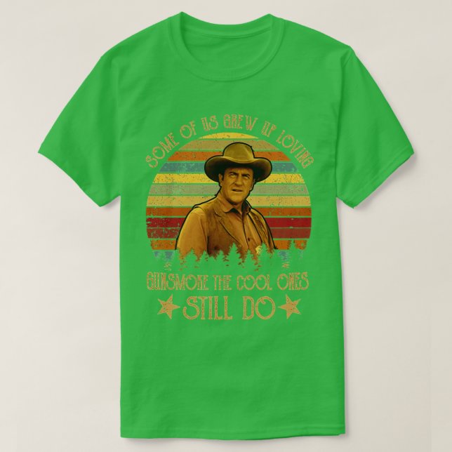 T-shirt Certains D'Entre Nous Ont Grandi En Aimant Gunfumé (Design devant)