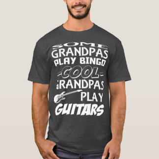 T-shirt Certains Grandpas Jouent Bingo, Grandpas Cool Joue