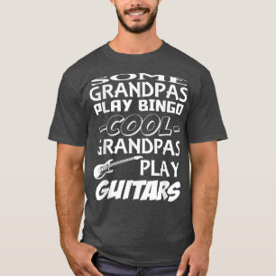 T-shirt Certains Grandpas Jouent Bingo, Grandpas Cool Joue