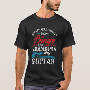 T-shirt Certains Grandpas Jouer Bingo Real Grandpas Jouer 