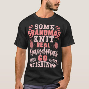 T-shirt Certains grands-mères Knit Real Grandmas Aller Pêc