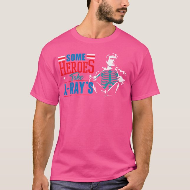 T-shirt Certains Héros prennent des rayons X - Super Radio (Devant)
