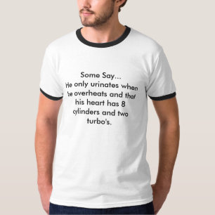T-shirt Certains indiquent que… il urine seulement quand