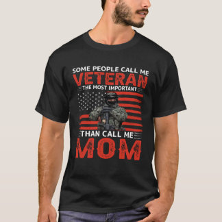 T-shirt Certains me traitent d'ancien combattant comme le