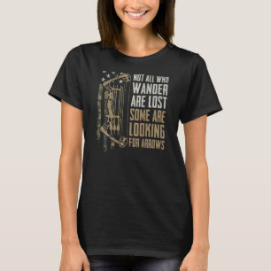 T-shirt Certains Ne Sont Pas Perdus À La Recherche De Flèc