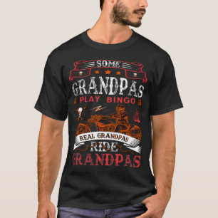 T-shirt Certains papas jouent au bingo de vrais papas roul