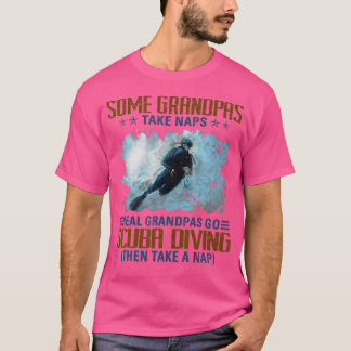T-shirt Certains papas prennent des siestes Les vrais papa