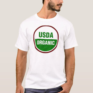 T-shirt Certificat biologique USDA