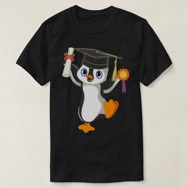 T-shirt Certificat d'obtention d'un diplôme de fin d'étude (Design devant)