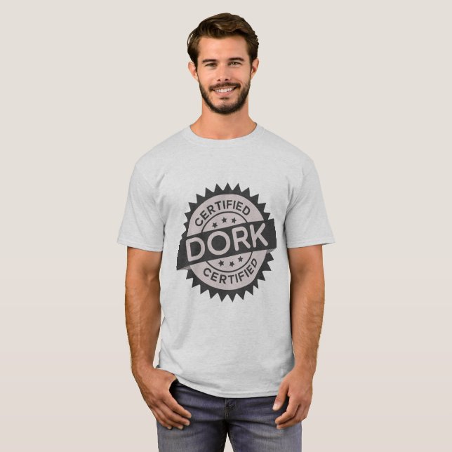 T-shirt certifié de Dork (Devant entier)