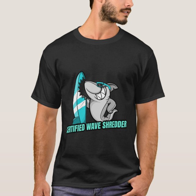 T-SHIRT CERTIFIED WAVE SHREDDER (Devant)