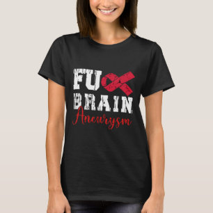 T-shirt Cerveau Aneurysme Guerrier État Médicale Aneurysme
