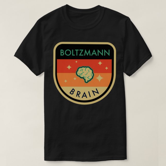 T-shirt Cerveau Boltzmann 2 (Design devant)
