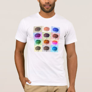 T-shirt Cerveau/Couleur