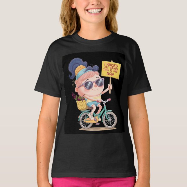 T-shirt Cerveau en pause : C'est moi ! Maintenant (Devant)