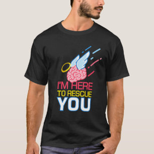 T-shirt Cerveau Je Vous Secourt Je Neurologue Neuroscie