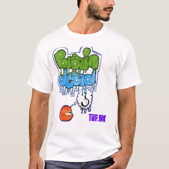 T-shirt Cerveau mort (Devant)