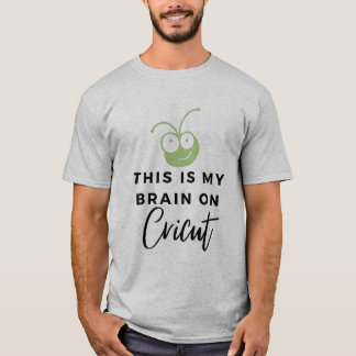 T-shirt Cerveau sur Cricut