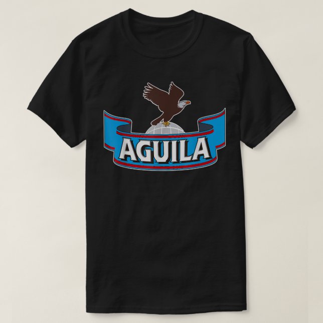 T-shirt Cerveza Aguila Ou Bière Sinigual Et Siempre Decolo (Design devant)