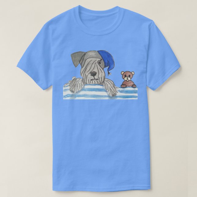 T-shirt Cesky et nounours (Design devant)