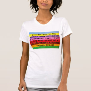 T-shirt Cessez De Détester Les Autres En Chemise