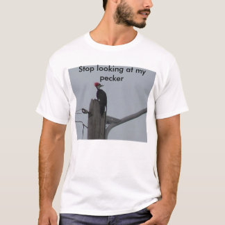 T-shirt Cessez de regarder ma quéquette