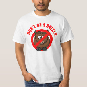 T-shirt Cessez d'intimider maintenant : N'intimidez pas la