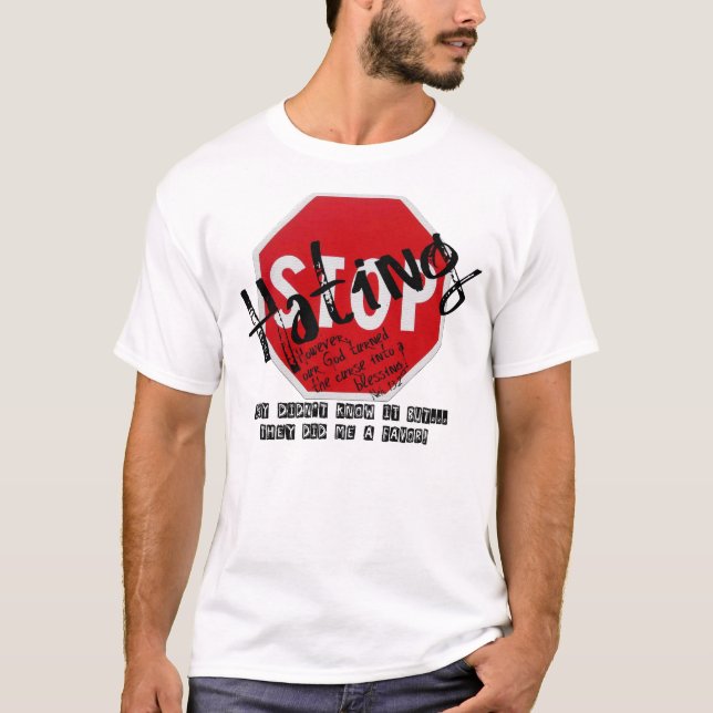 T-shirt Cessez la haine (Devant)