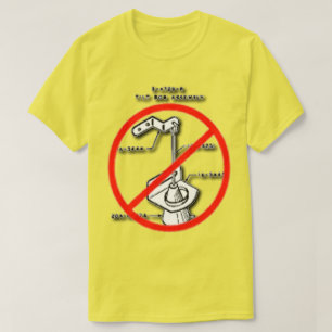 T-shirt Cessez l'inclinaison