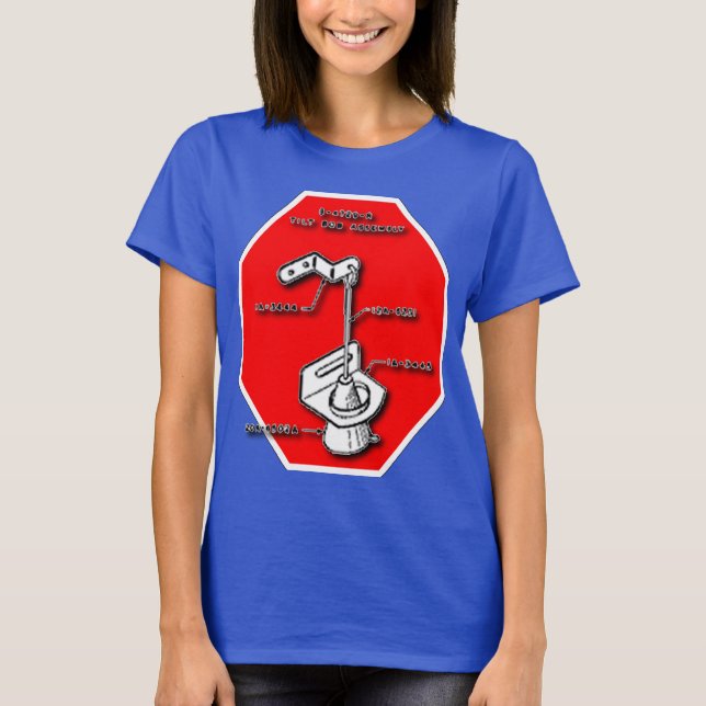 T-shirt Cessez l'inclinaison (Devant)