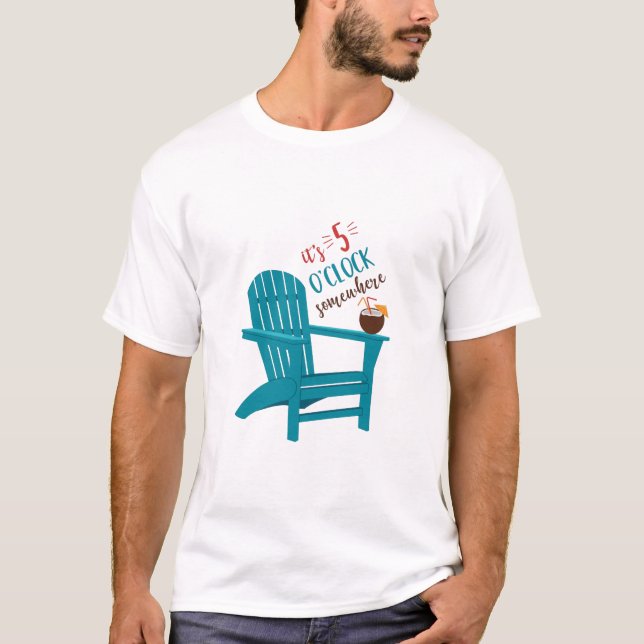 T-shirt C'est 5 O'Clock (Devant)