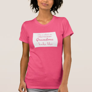 T-shirt C'est à quelle grand-maman impressionnante