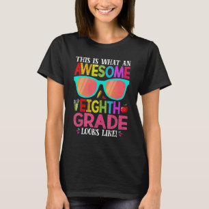 T-shirt C'est à quoi ressemble une huitième année mignonne