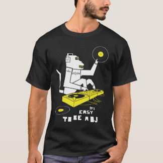T-shirt C'est asy à être le DJ
