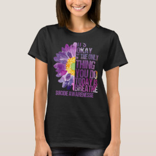 T-shirt C'Est Bon Si La Seule Chose Que Vous Faites Aujour