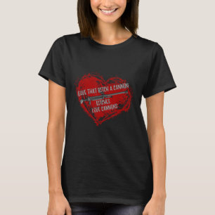 T-shirt C'est Canons d'amour Mème drôle Adulte Gamer Anime