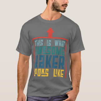 T-shirt C'Est Ce À Quoi Ressemble Un Magnifique Boulanger