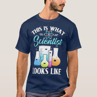 T-shirt C'Est Ce À Quoi Ressemble Un Scientifique Phys En