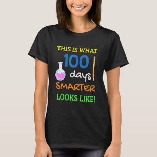 T-shirt C'Est Ce Que 100 Jours Smarter Ressemble Au 100E J