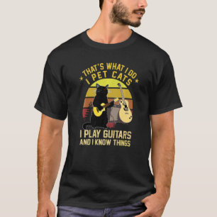 T-shirt C'est ce que je fais J'ai des chats d'animaux de c