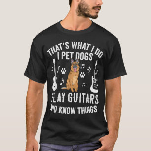 T-shirt C'est Ce Que Je Fais Je Caresse Des Chiens Joue De