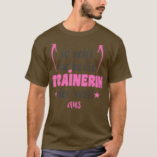 T-shirt C'Est Ce Que Le Meilleur Entraîneur Au Monde Sembl