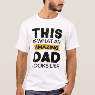 T-shirt C'Est Ce Qu'Un Père Extraordinaire Ressemble À Une
