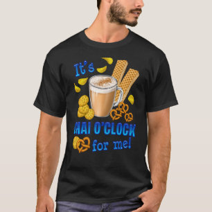 T-shirt C'Est Chai O Horloge Drôle Café Boisson De Thé
